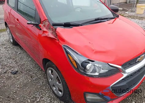 2019 Chevrolet Spark Ls Cvt z USA, uszkodzony, nr VIN KL8CB6SA6KC724687